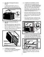 Preview for 7 page of Danby Diplomat DAC7037M Use And Care Manual