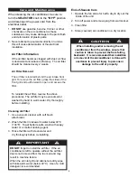 Preview for 9 page of Danby Diplomat DAC7037M Use And Care Manual