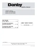 Danby Diplomat DCF090B1WM Owner'S Manual preview