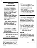 Preview for 3 page of Danby DIPLOMAT DCR033BL Owner'S Manual