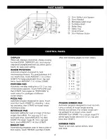 Предварительный просмотр 9 страницы Danby Diplomat DMW704BL Owner'S Manual