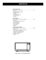 Предварительный просмотр 2 страницы Danby DMW07A1SLDD Owner'S Use And Care Manual