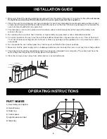 Предварительный просмотр 10 страницы Danby DMW07A2SSDD Owner'S Use And Care Manual