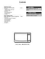 Предварительный просмотр 2 страницы Danby DMW099BLDB Owner'S Use And Care Manual