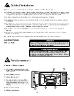 Preview for 24 page of Danby DMW099BLDB Owner'S Use And Care Manual