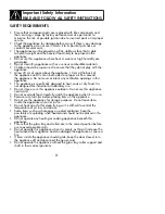 Preview for 4 page of Danby DMW09A2BDB Owner'S Manual