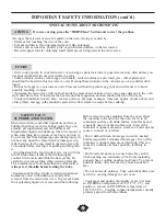 Preview for 5 page of Danby DMW1009BL Owner'S Use And Care Manual