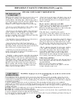 Preview for 6 page of Danby DMW1009BL Owner'S Use And Care Manual