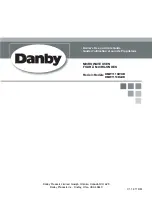 Danby DMW1110BLDB Owner'S Use And Care Manual предпросмотр