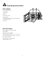 Preview for 11 page of Danby DMW1110BLDB Owner'S Use And Care Manual