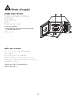 Preview for 28 page of Danby DMW1110BLDB Owner'S Use And Care Manual