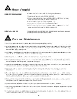 Preview for 34 page of Danby DMW1110BLDB Owner'S Use And Care Manual