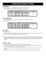 Preview for 14 page of Danby DMW11A4BDB Owner'S Use And Care Manual