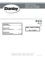 Danby DMW11B1BBSDB Owner'S Manual предпросмотр