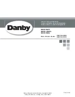 Danby DMW14SA1BDB Owner'S Use And Care Manual предпросмотр