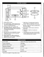 Preview for 4 page of Danby DMW650W User Manual