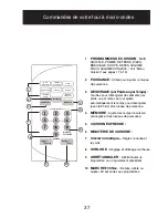 Предварительный просмотр 37 страницы Danby DMW758BL Owners Manual And Use Manual