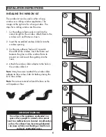 Preview for 9 page of Danby DPA050B7BDB Owner'S Manual