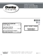 Danby DPA050E2BDB-6 Owner'S Manual preview