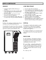 Preview for 16 page of Danby DPA050E2BDB-6 Owner'S Manual