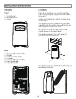 Preview for 14 page of Danby DPA058B6WDB-RF Owner'S Manual