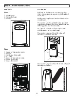 Предварительный просмотр 10 страницы Danby DPA058B6WDB Owner'S Manual