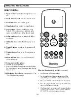 Предварительный просмотр 13 страницы Danby DPA058B6WDB Owner'S Manual