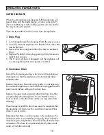 Предварительный просмотр 15 страницы Danby DPA058B6WDB Owner'S Manual