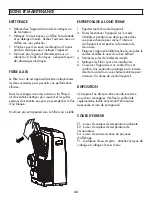 Предварительный просмотр 43 страницы Danby DPA060B1WDB-RF Owner'S Manual