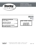 Preview for 1 page of Danby DPA060B1WDB Owner'S Manual