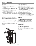 Preview for 18 page of Danby DPA060B1WDB Owner'S Manual