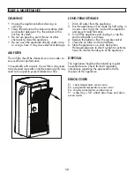 Preview for 13 page of Danby DPA060B7WDB Owner'S Manual