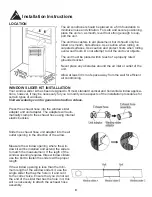 Preview for 12 page of Danby DPA060BACBDB Owner'S Use And Care Manual