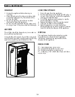 Preview for 13 page of Danby DPA060BAUWDB Owner'S Manual