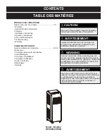 Preview for 4 page of Danby DPA060C2WDB Owner'S Use And Care Manual