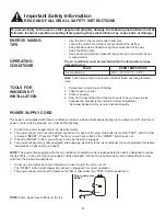 Preview for 7 page of Danby DPA060C2WDB Owner'S Use And Care Manual