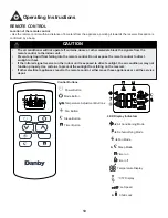 Preview for 14 page of Danby DPA060C2WDB Owner'S Use And Care Manual