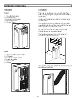 Preview for 7 page of Danby DPA060CB4WDB Owner'S Manual