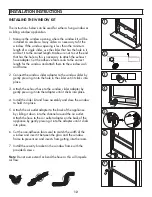 Preview for 13 page of Danby DPA072B8WDB-RF Owner'S Manual