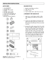 Preview for 8 page of Danby DPA080E3BDB-6 Owner'S Manual