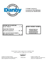 Preview for 1 page of Danby DPA080E3WDB-RF Owner'S Manual