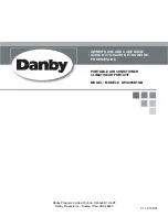 Danby DPA085B1GB Owner'S Use And Care Manual preview