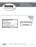 Preview for 1 page of Danby DPA100B6WDB-6 Owner'S Manual