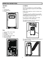 Preview for 7 page of Danby DPA100B6WDB-6 Owner'S Manual