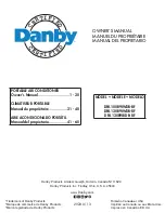 Preview for 1 page of Danby DPA100B9IWDB-RF Owner'S Manual