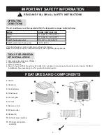 Preview for 6 page of Danby DPA100D1MDD Owner'S Use And Care Manual