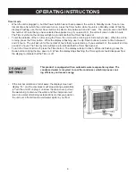 Preview for 11 page of Danby DPA100D1MDD Owner'S Use And Care Manual