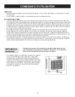 Preview for 22 page of Danby DPA100D1MDD Owner'S Use And Care Manual