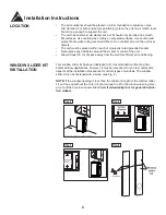 Preview for 13 page of Danby DPA100E1BDB Owner'S Use And Care Manual