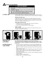 Preview for 34 page of Danby DPA100E1BDB Owner'S Use And Care Manual